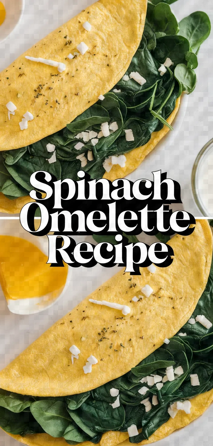 Spinach Omelette Recipe