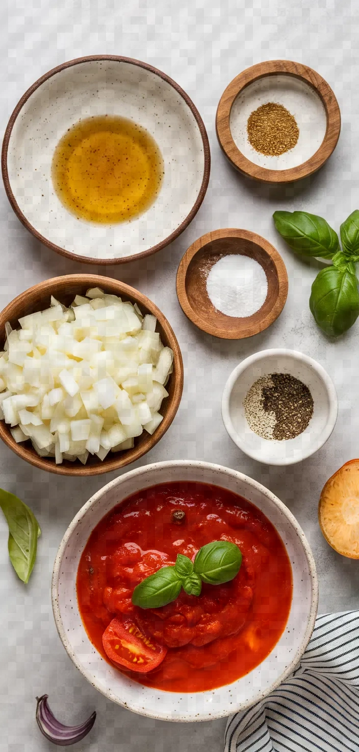 Ingredients photo for Tomato Soup Recipe