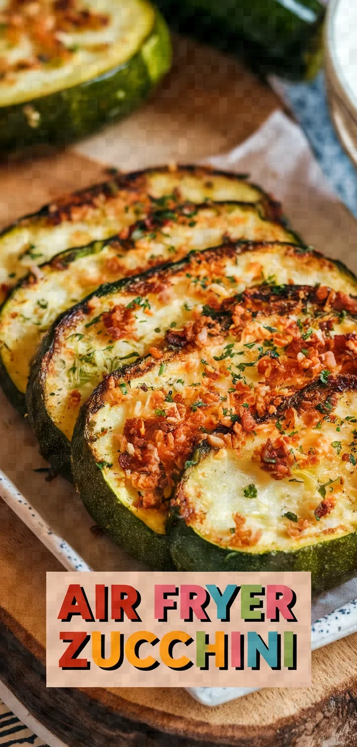 Air Fryer Zucchini Recipe