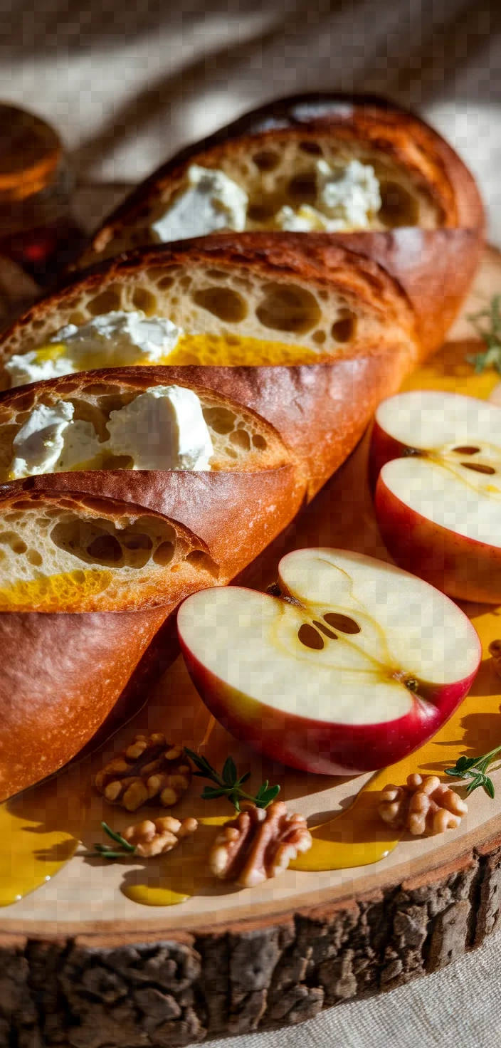 Ingredients photo for Apple And Brie Crostini Recipe