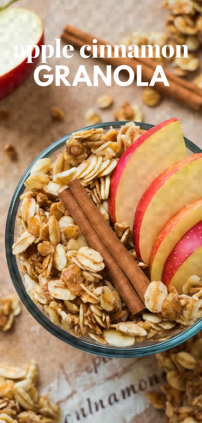 Apple Cinnamon Granola Recipe