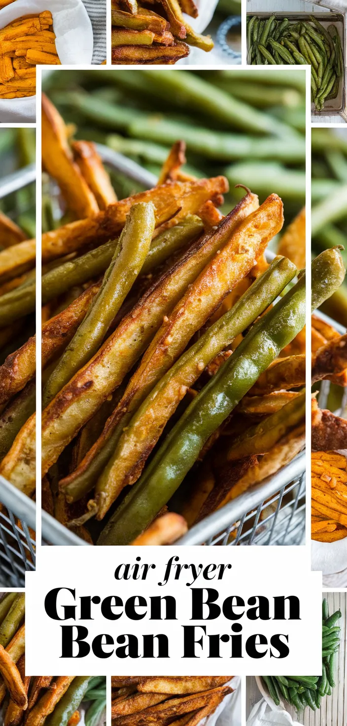 A photo of Air Fryer Green Bean Fries Recipe