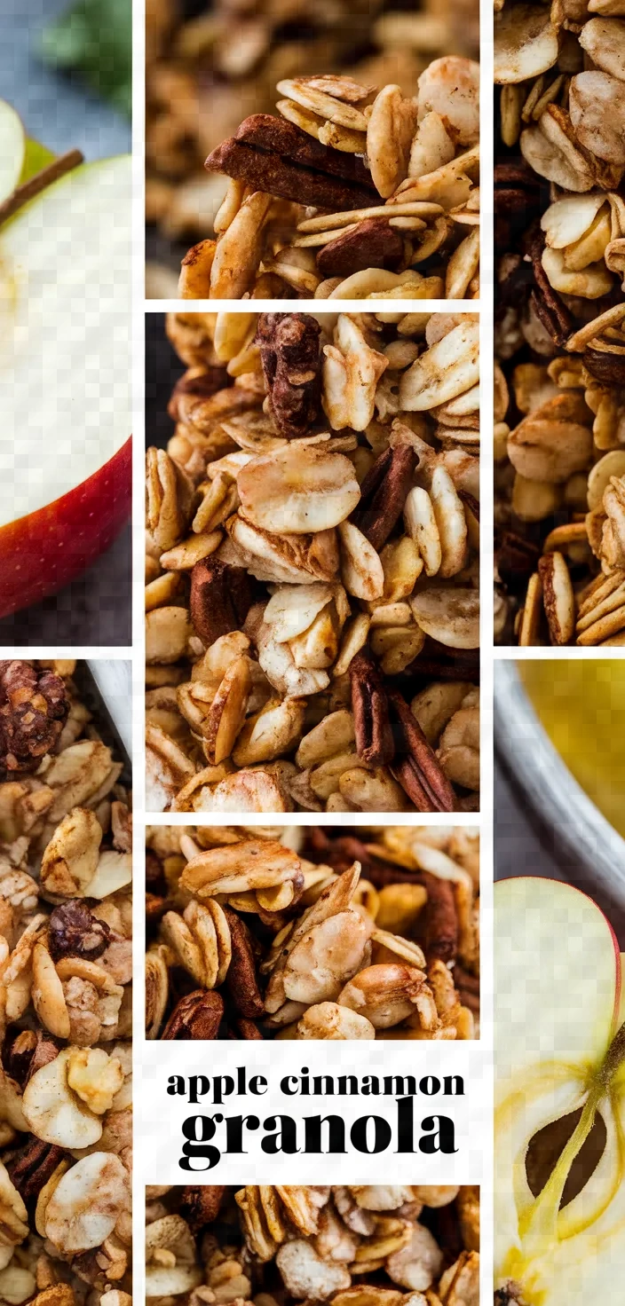 A photo of Apple Cinnamon Granola Recipe