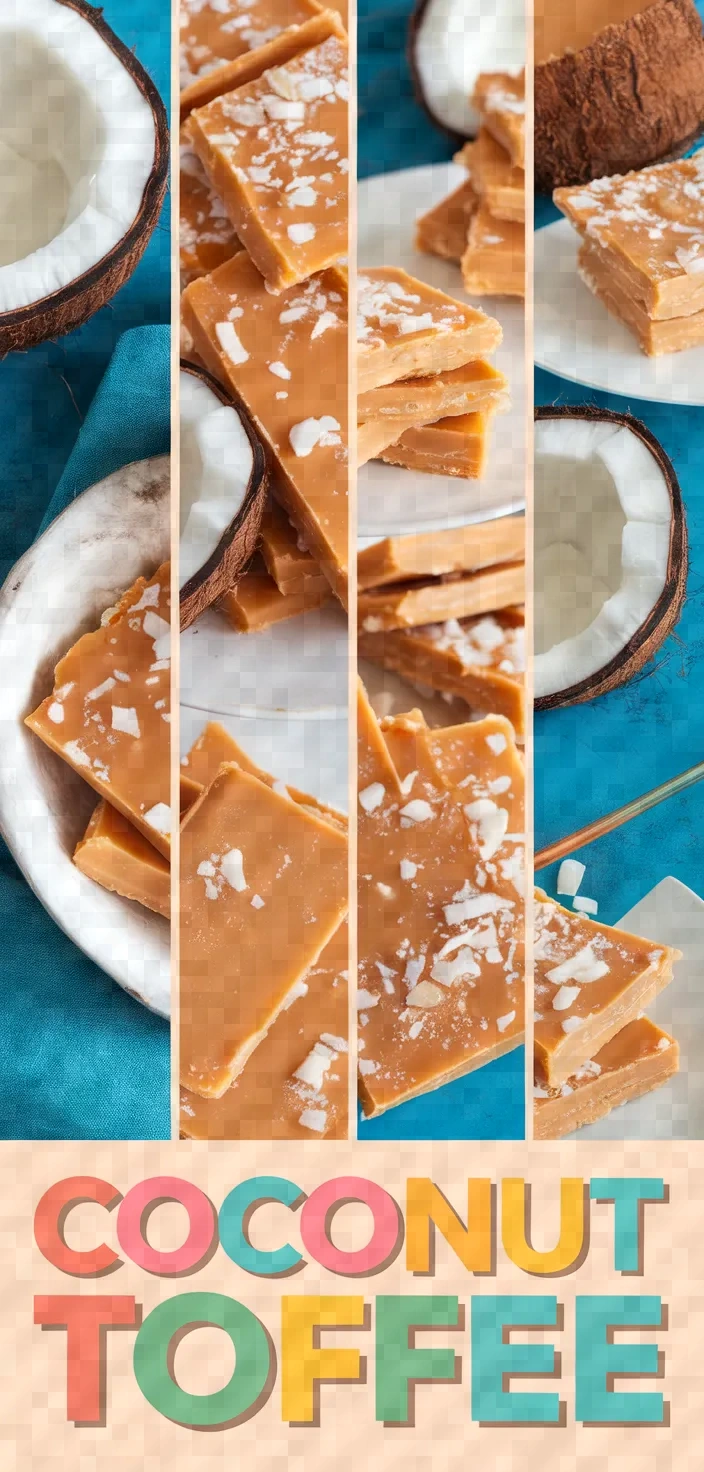 A photo of Coconut Toffee Recipe