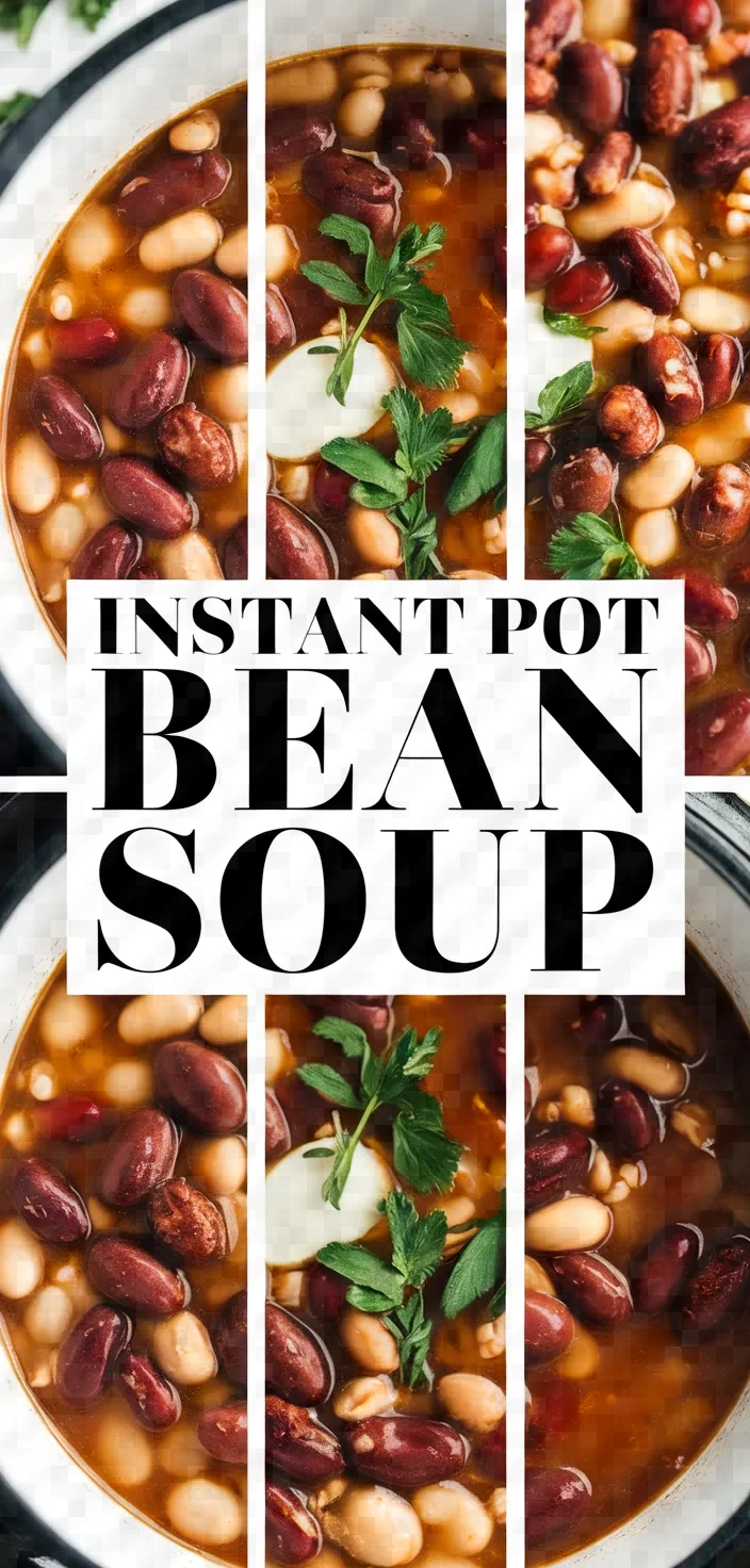 A photo of Instant Pot Bean Soup Recipe