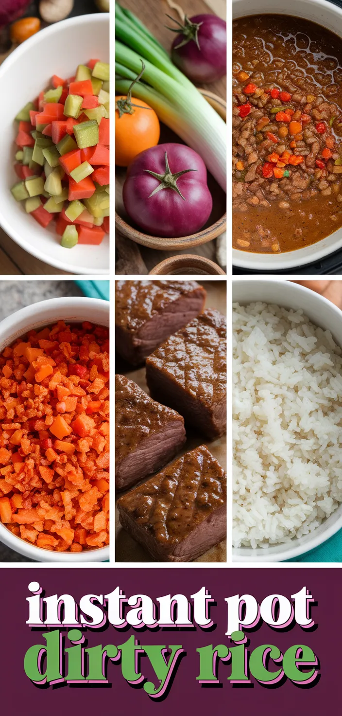 A photo of Instant Pot Dirty Rice Recipe