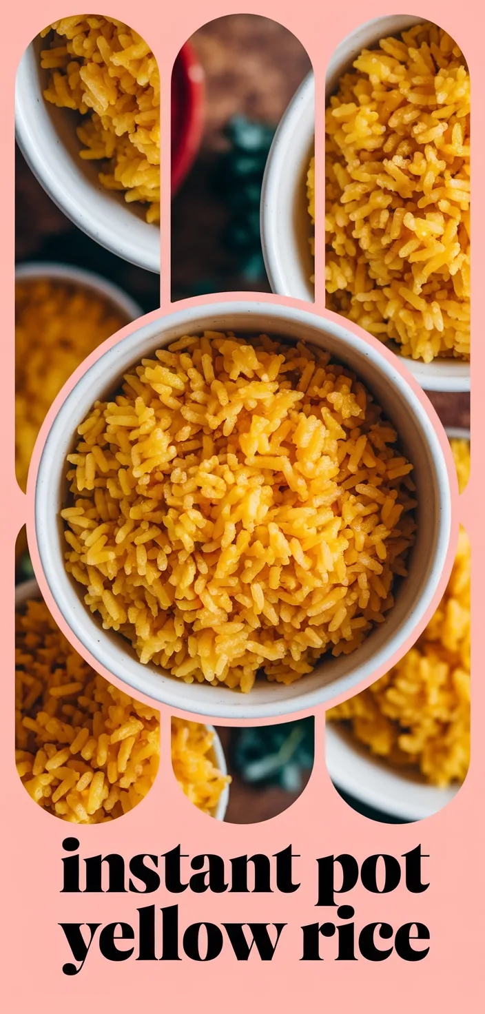 A photo of Instant Pot Yellow Rice Recipe