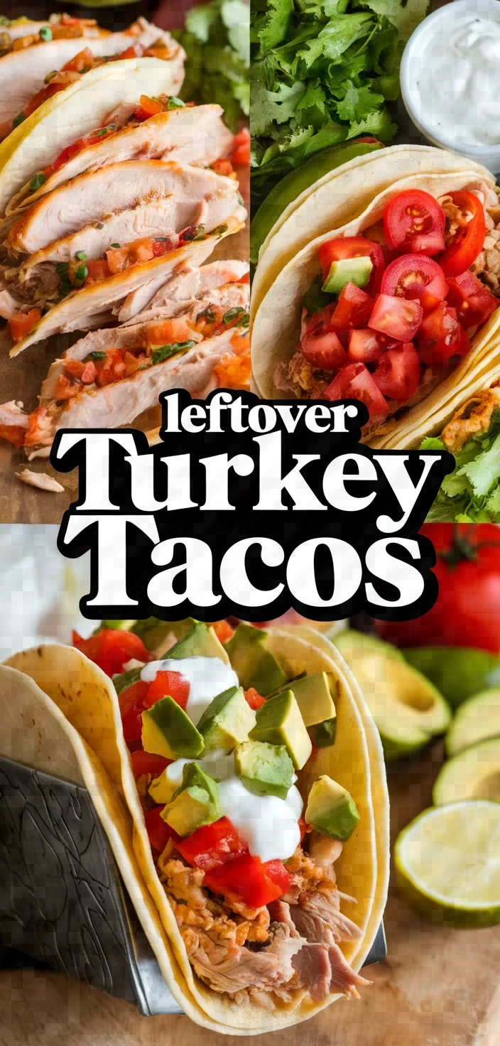 A photo of Leftover Turkey Tacos Recipe