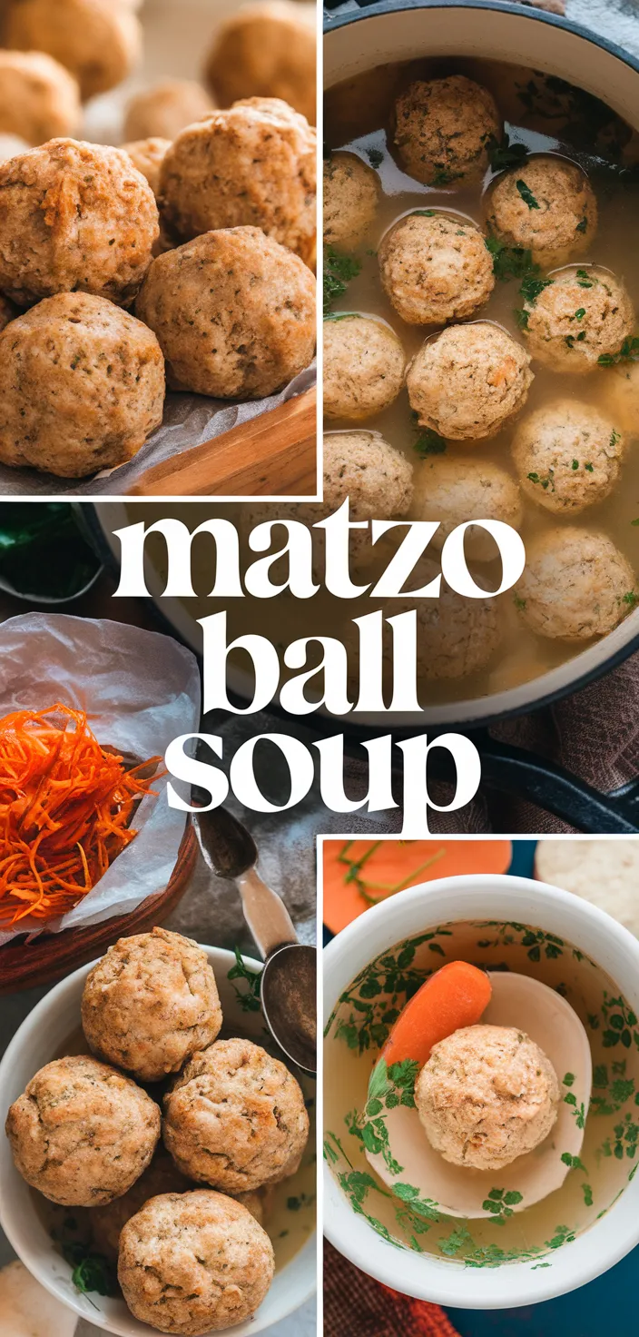 A photo of Matzo Ball Soup Recipe