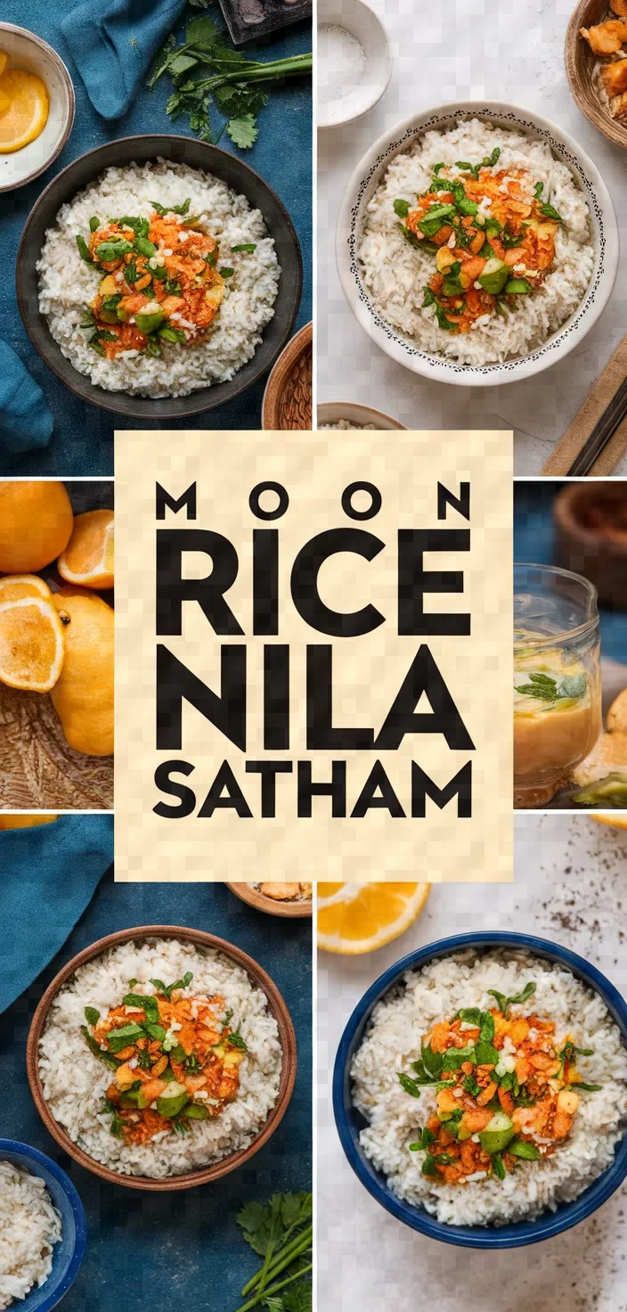 A photo of Moon Rice Nila Satham Recipe