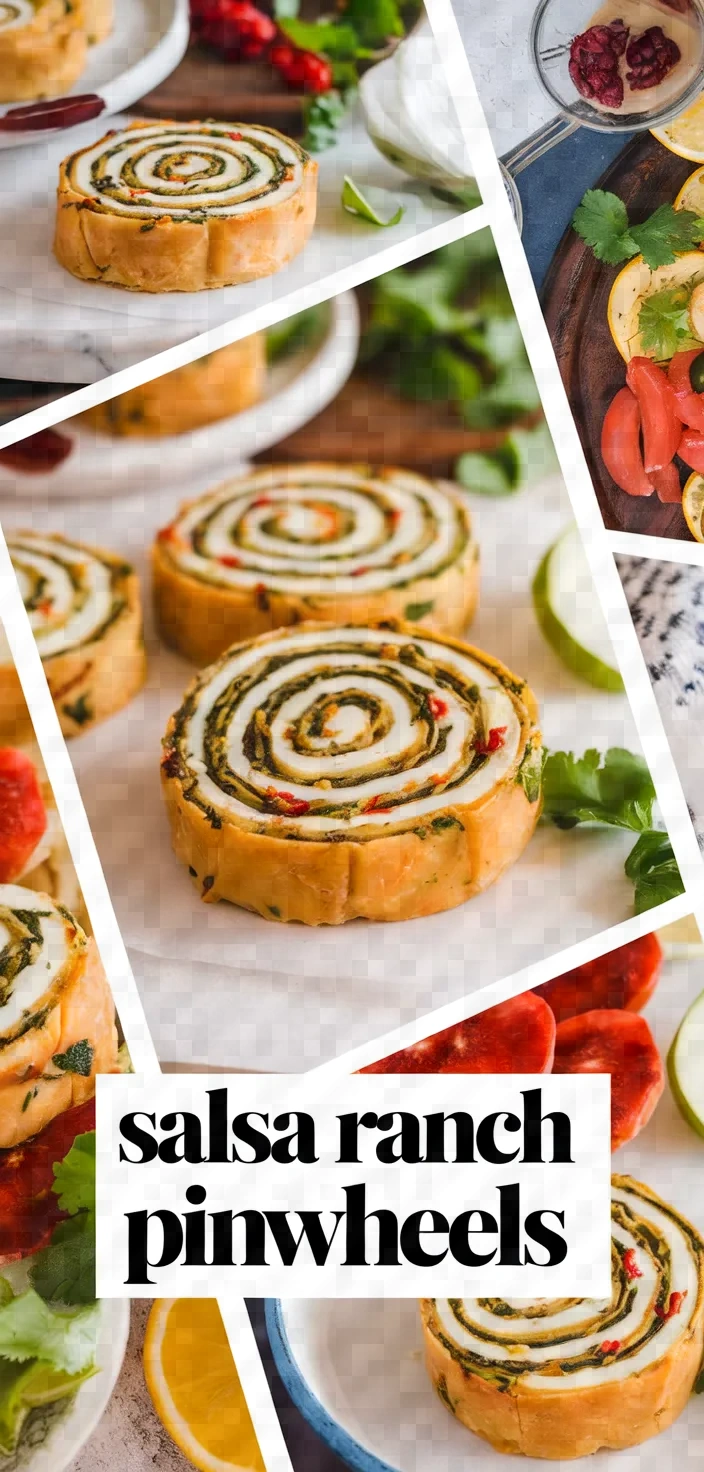 A photo of Salsa Ranch Pinwheels Recipe