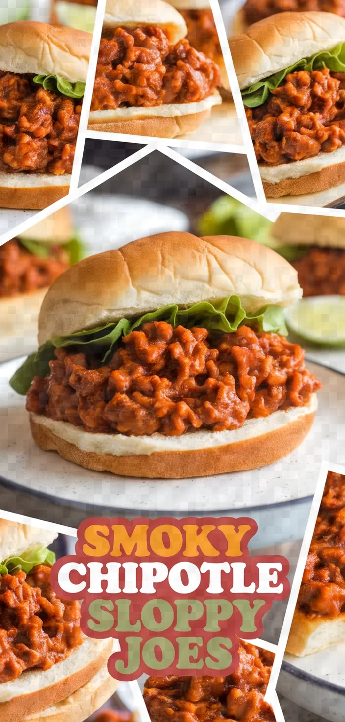 A photo of Smoky Chipotle Sloppy Joes Recipe