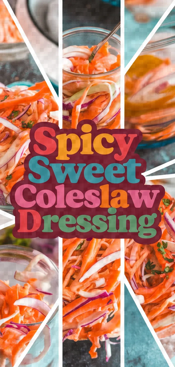 A photo of Sweet And Spicy Coleslaw Dressing Recipe