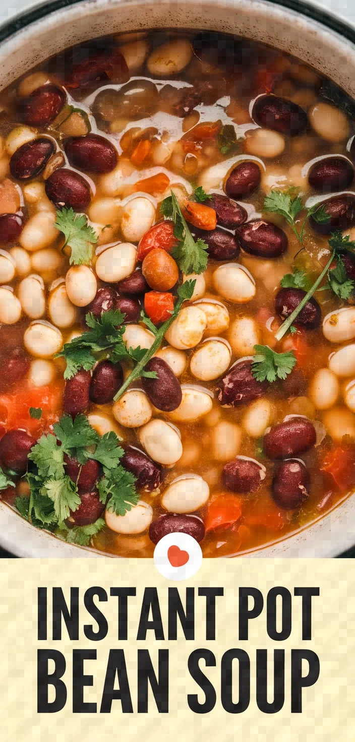 Instant Pot Bean Soup Recipe