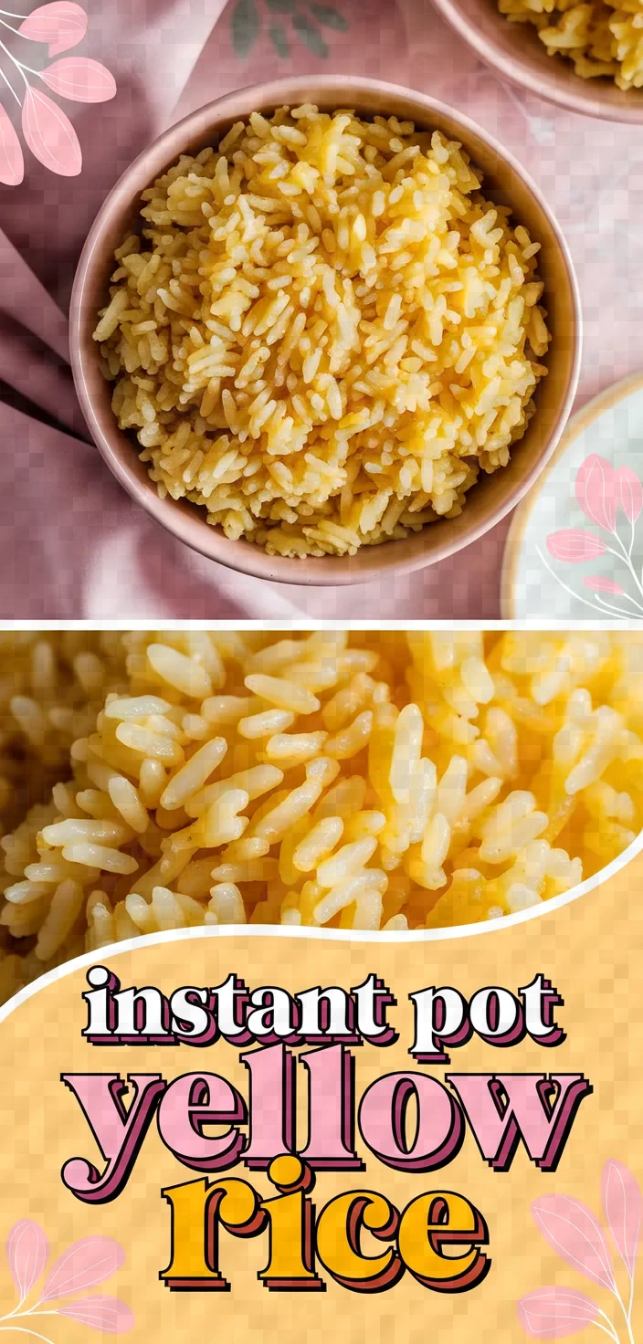 Instant Pot Yellow Rice Recipe