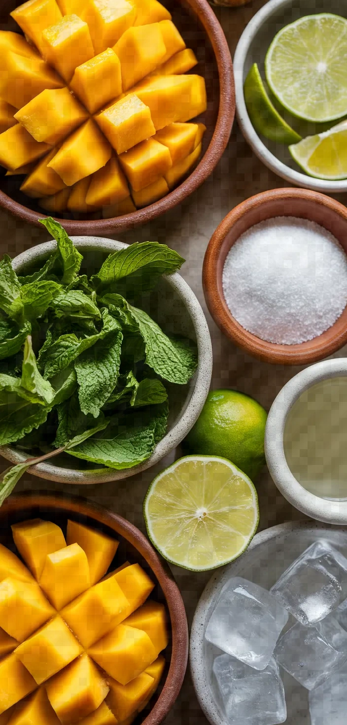 Ingredients photo for Mango Mojito Recipe