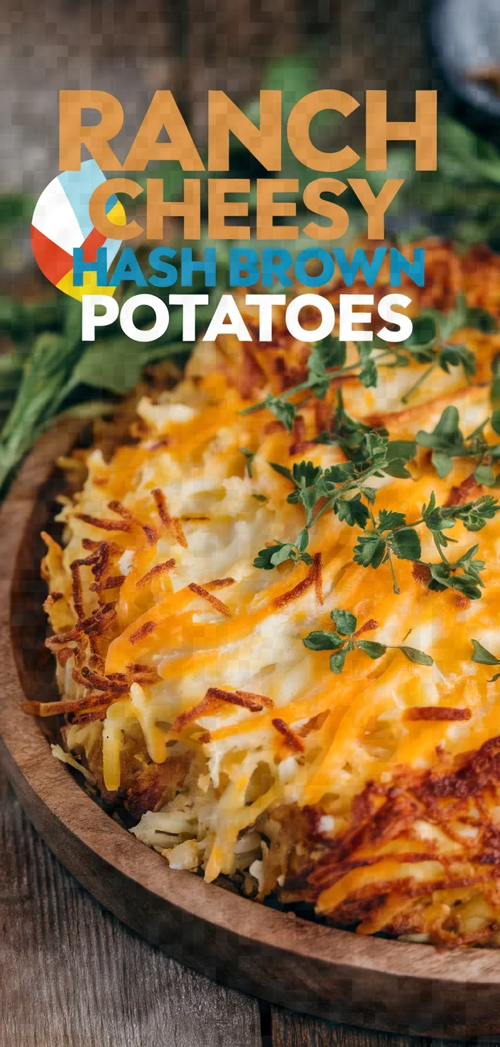 Ranch Cheesy Potatoes With Hash Browns Recipe