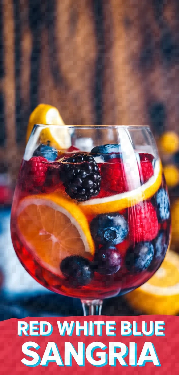 Red White And Blue Sangria Recipe