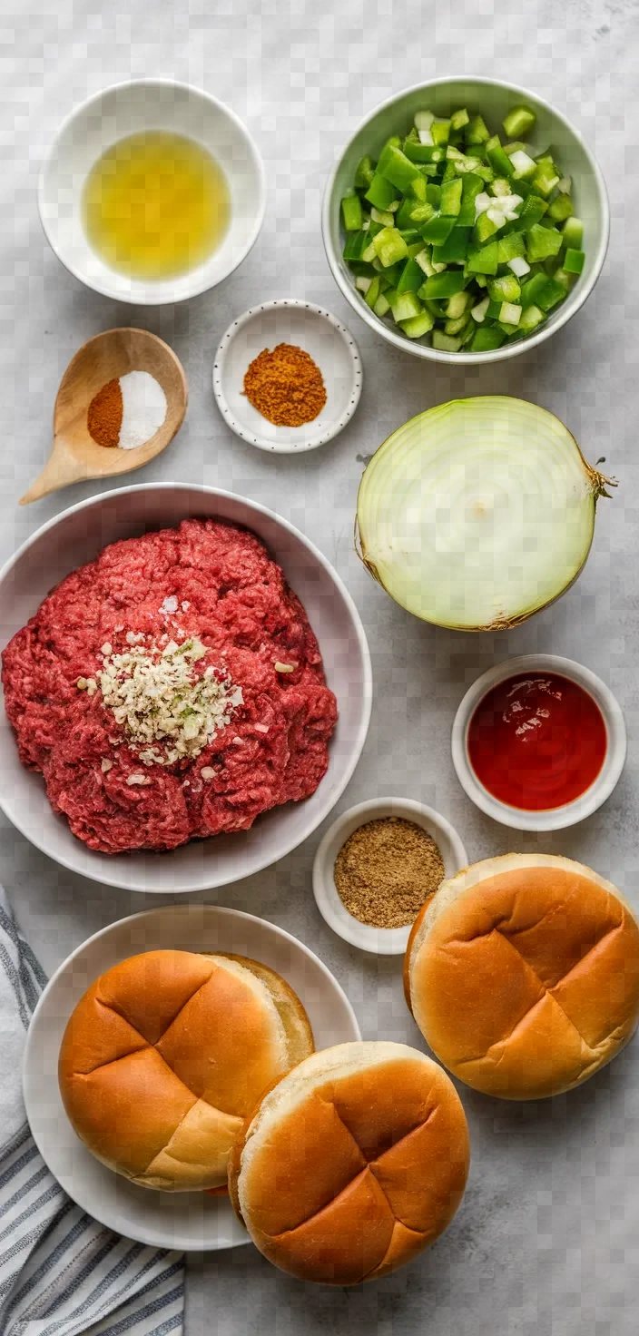 Ingredients photo for Smoky Chipotle Sloppy Joes Recipe