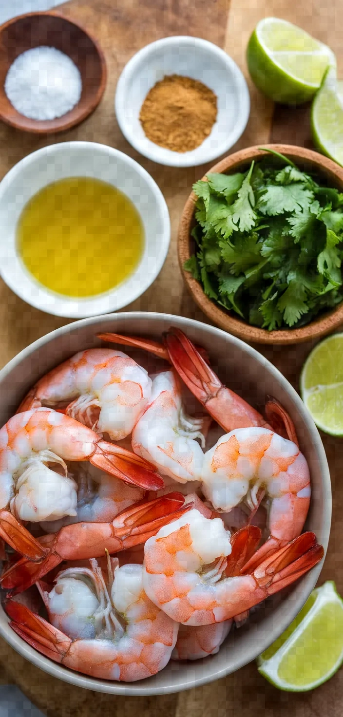 Ingredients photo for Tequila Lime Grilled Shrimp Recipe