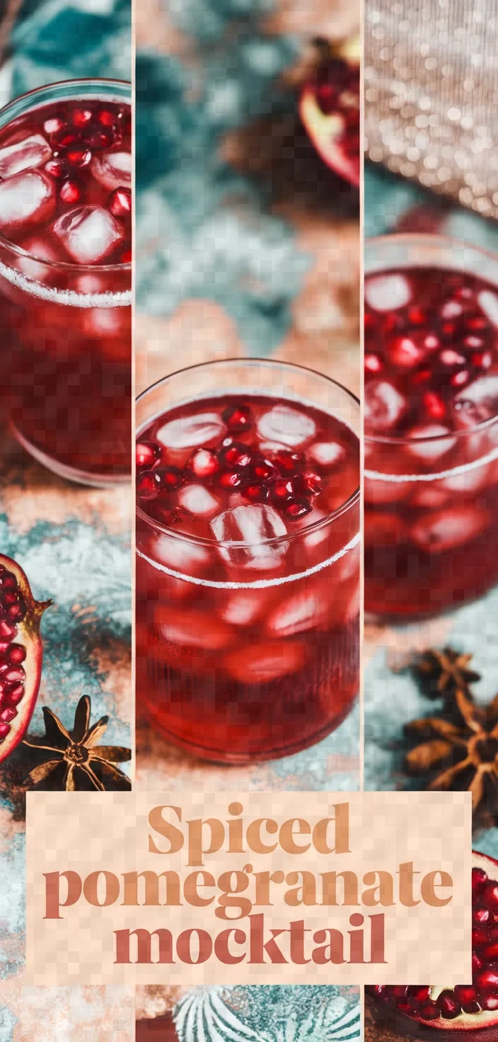 A photo of Chaat Spiced Pomegranate Mocktail Recipe