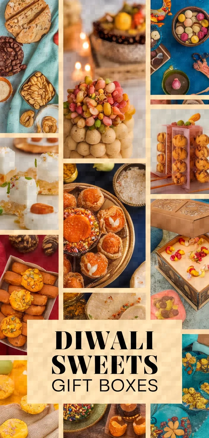 A photo of Homemade Diwali Sweets And Snacks Gift Boxes Recipe