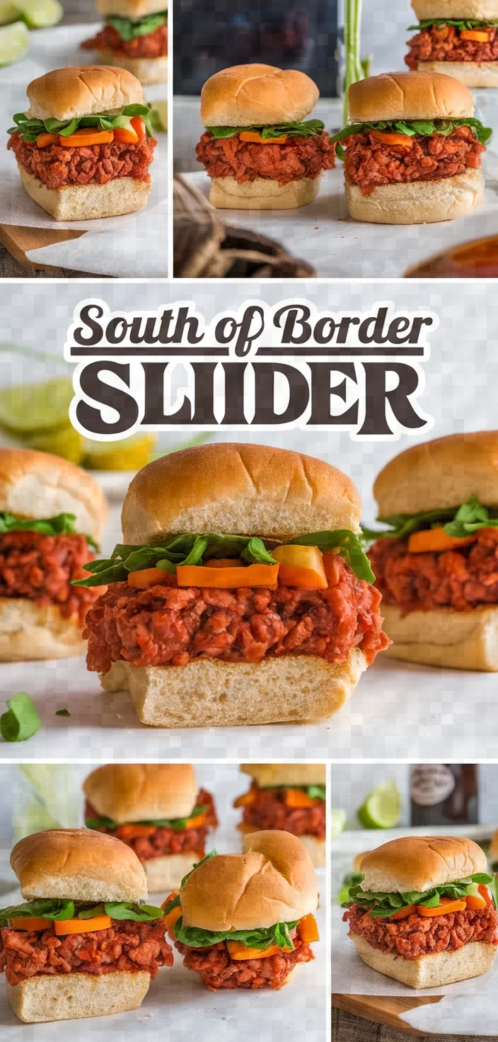 A photo of South Of The Border Sliders Mexican Sliders Recipe