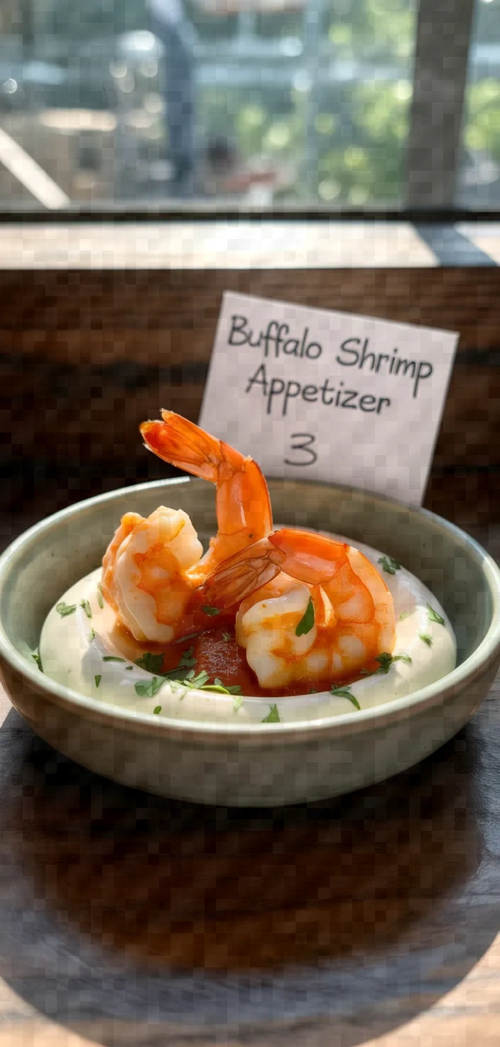 Buffalo Shrimp Appetizer 3 Recipe