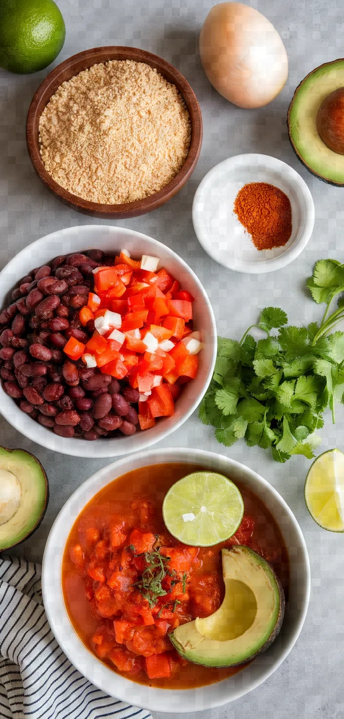 Ingredients photo for Chorizo Albondigas Bean Soup Recipe