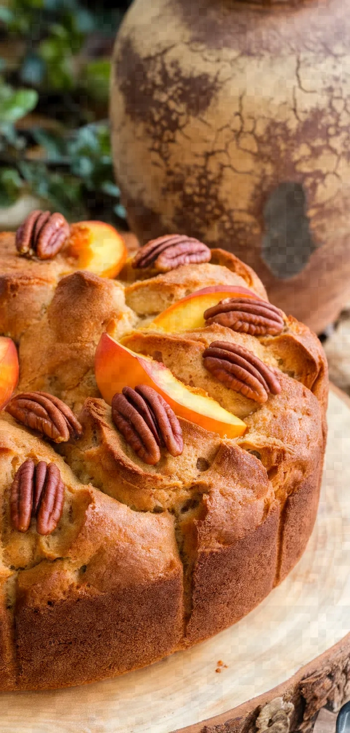 Cinnamon Pecan Peach Bread Recipe