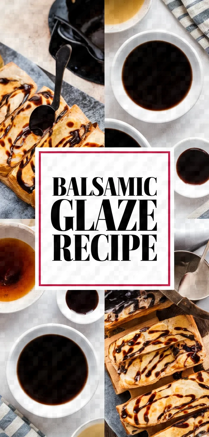 A photo of Balsamic Reduction Sauce Or Balsamic Glaze Recipe