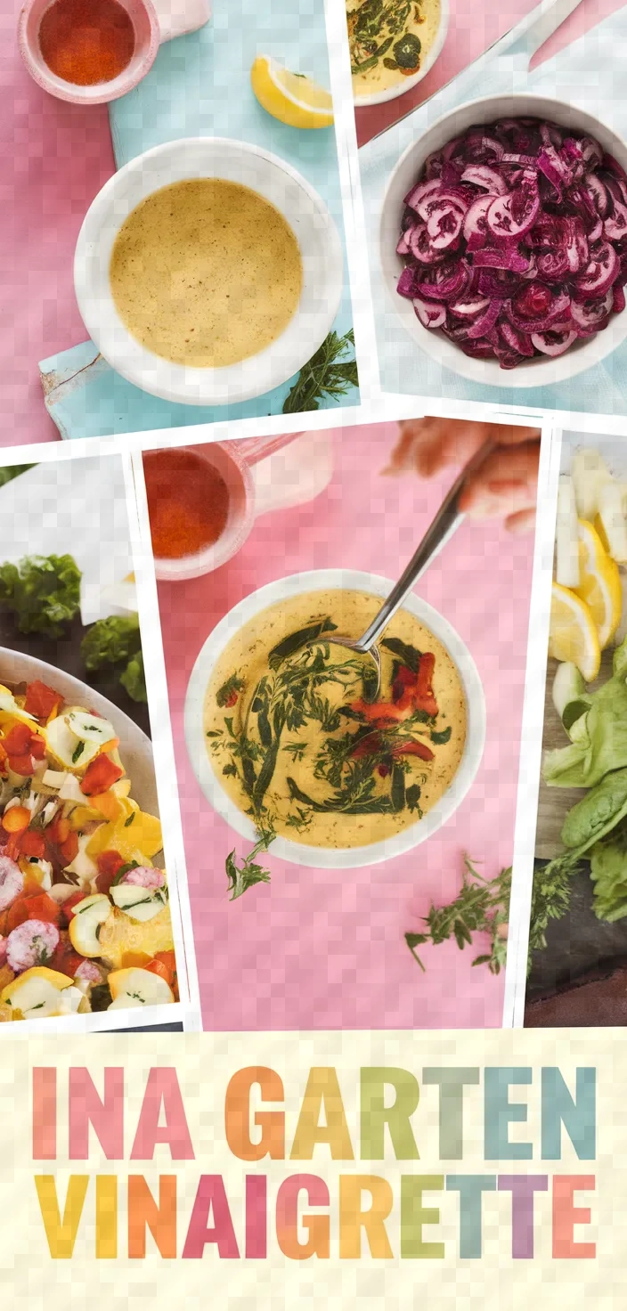 A photo of Ina Garten Creamy Mustard Vinaigrette Recipe