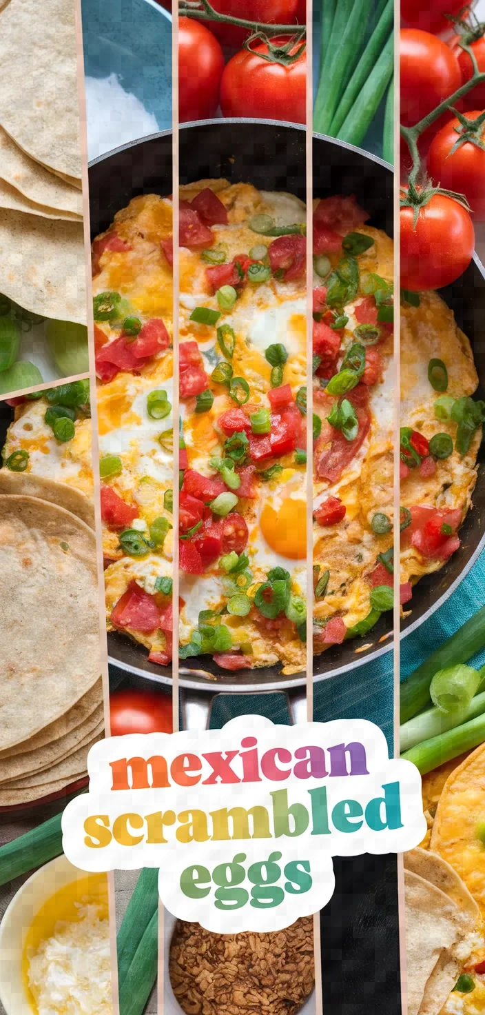 A photo of Mexican Scrambled Eggs Recipe