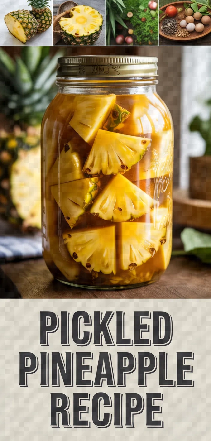 A photo of Pickled Pineapple Recipe