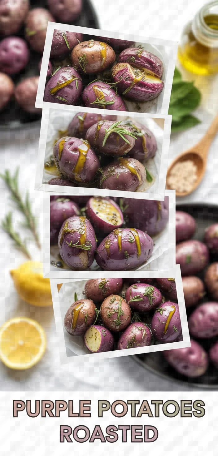 A photo of Purple Potatoes Roasted Recipe