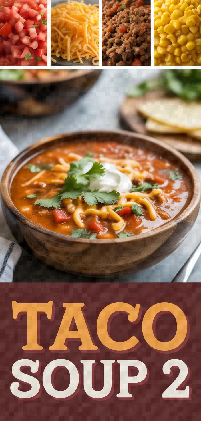 A photo of Taco Soup 2 Recipe