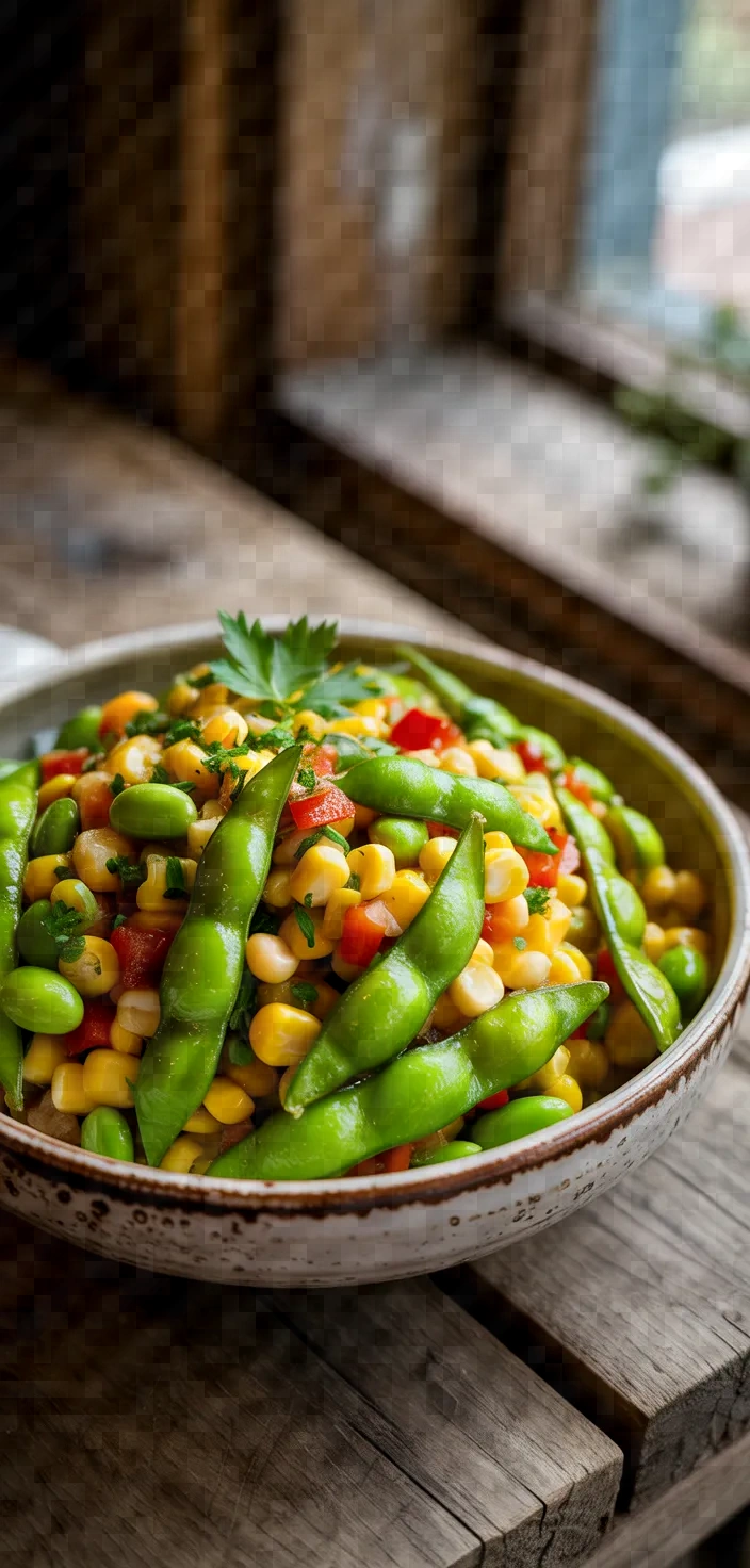 Corn Succotash Recipe Edamame