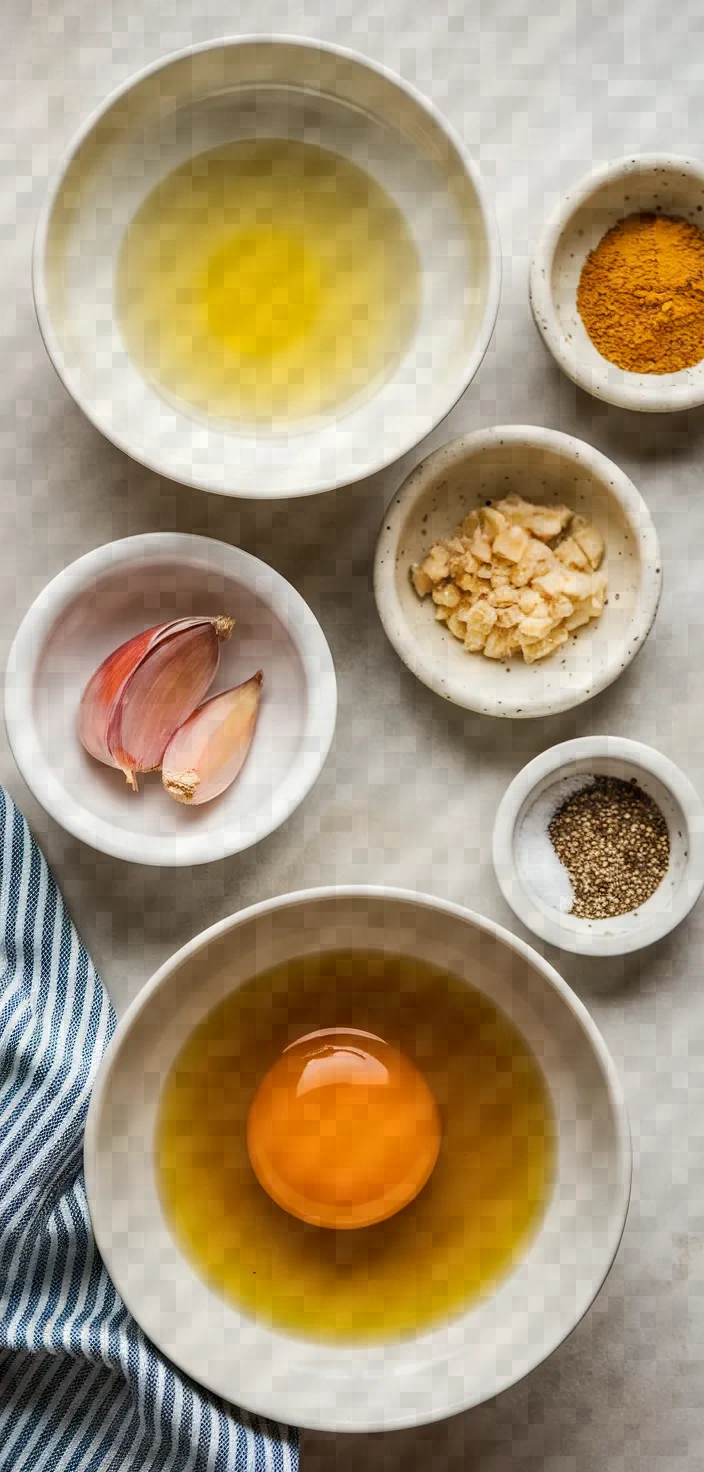 Ingredients photo for Ina Garten Creamy Mustard Vinaigrette Recipe