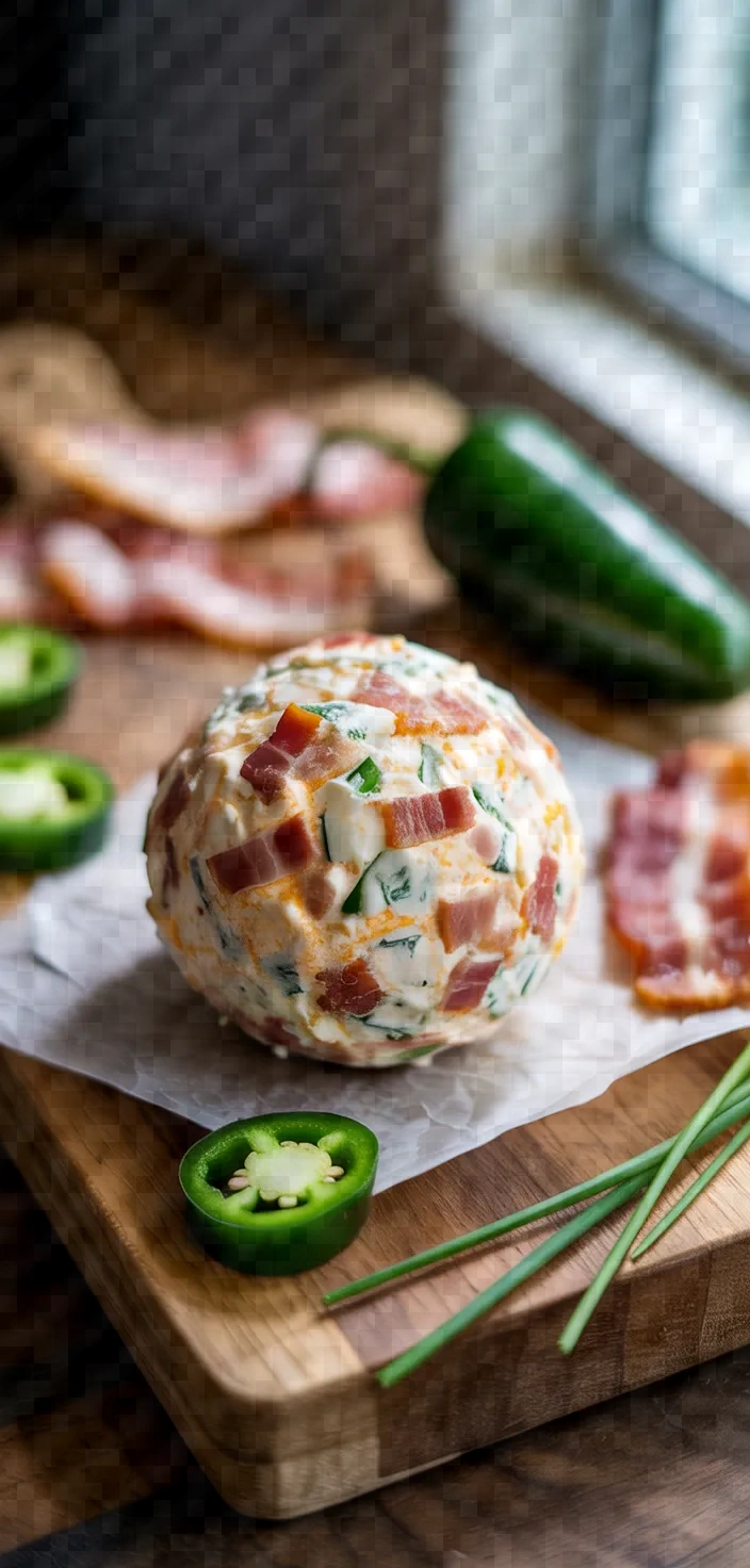 Jalapeno Bacon Cheese Ball Recipe