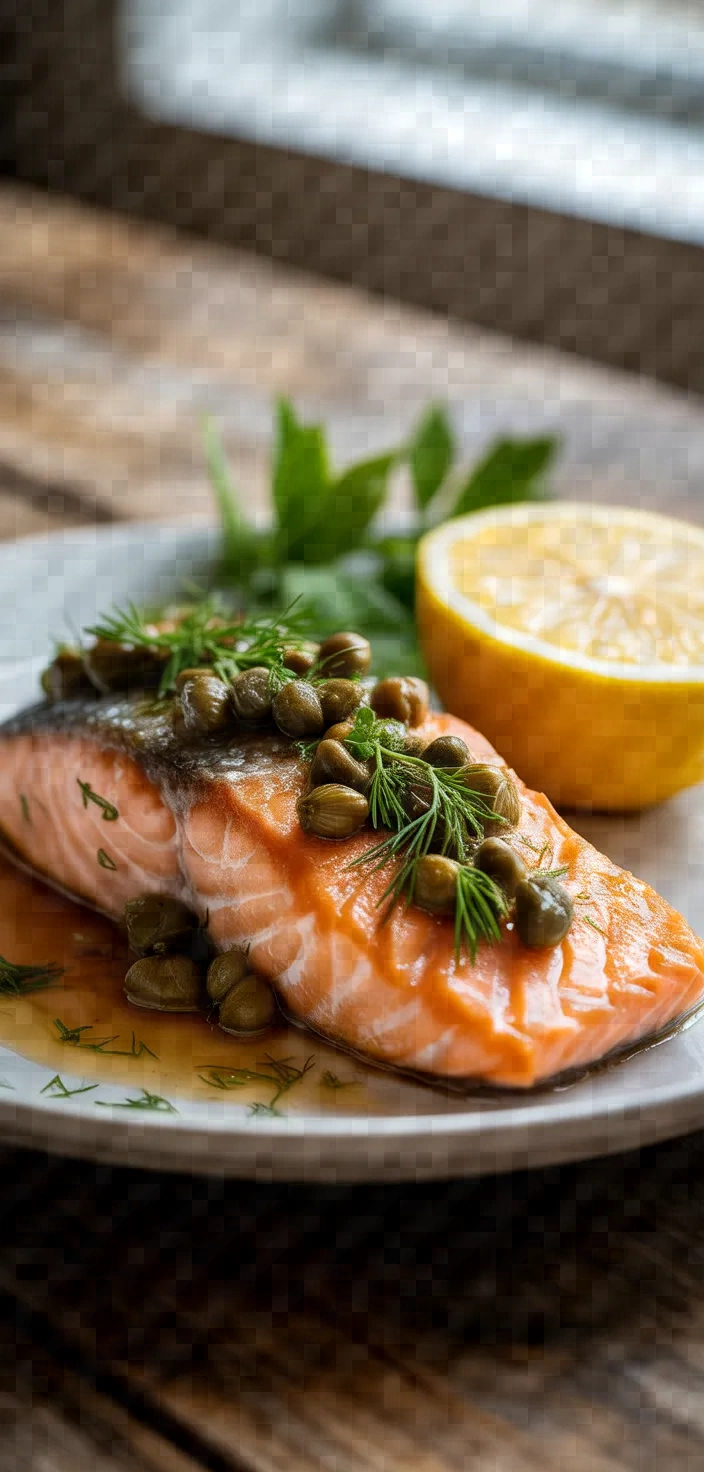 Salmon With Caper Sauce Recipe
