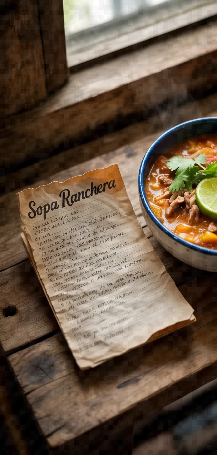 Sopa Ranchera Recipe