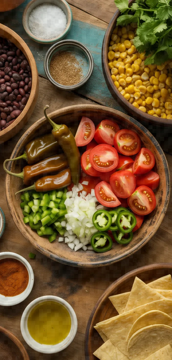 Ingredients photo for Sopa Ranchera Recipe