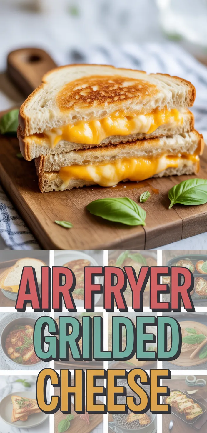 Air Fryer Grilled Cheese Recipe