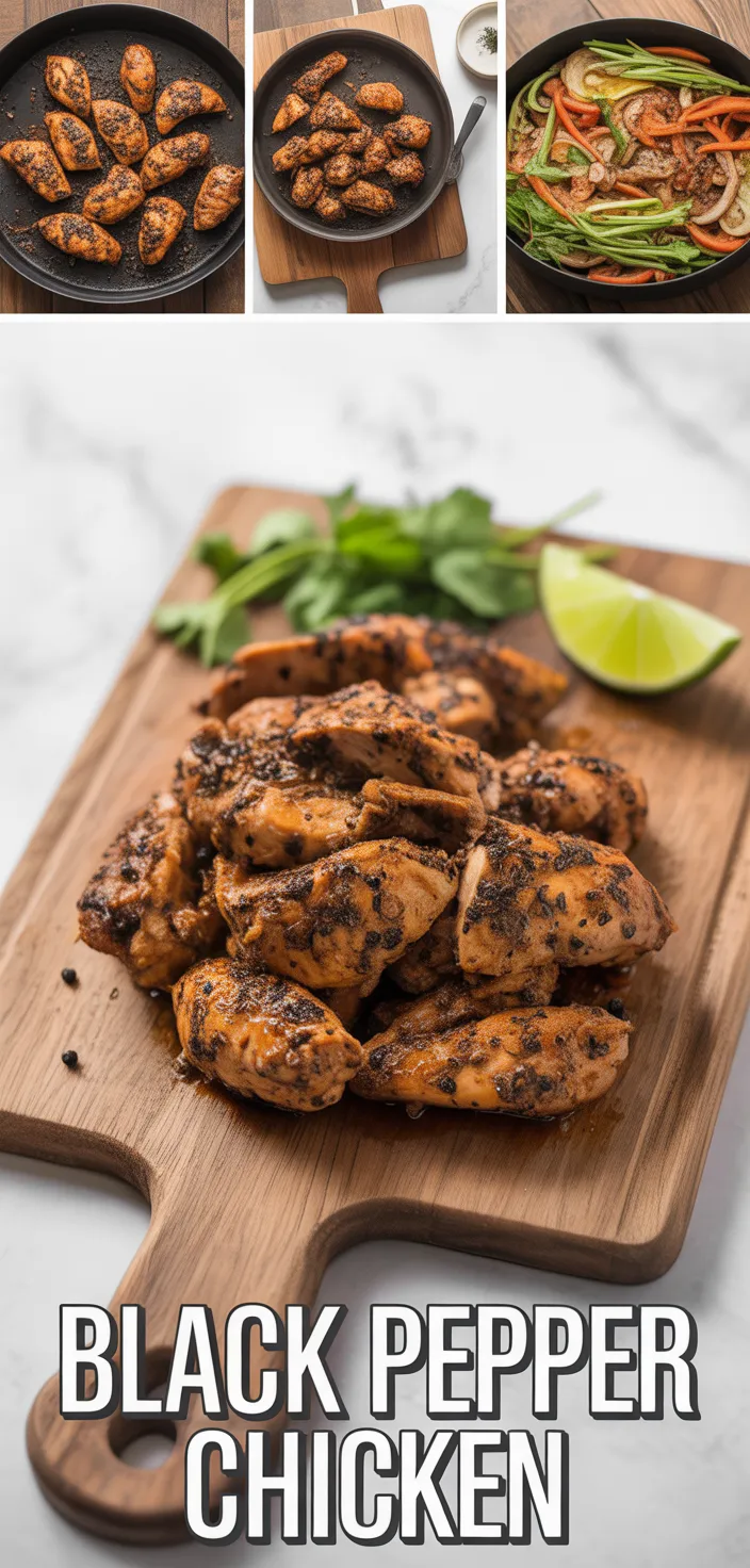 Black Pepper Chicken Recipe