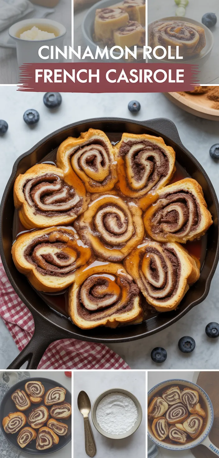 Cinnamon Roll French Toast Casserole Recipe