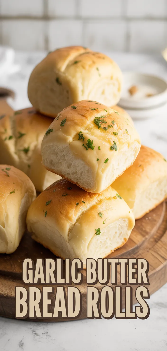 Garlic Butter Bread Rolls Recipe