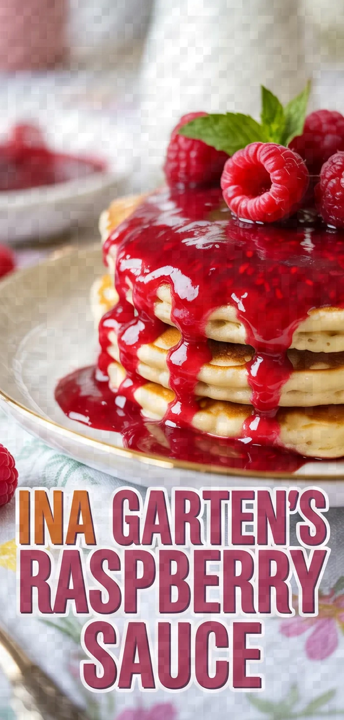 A photo of Ina Gartens Raspberry Sauce Recipe