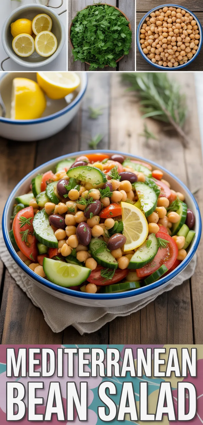 Mediterranean Bean Salad Recipe