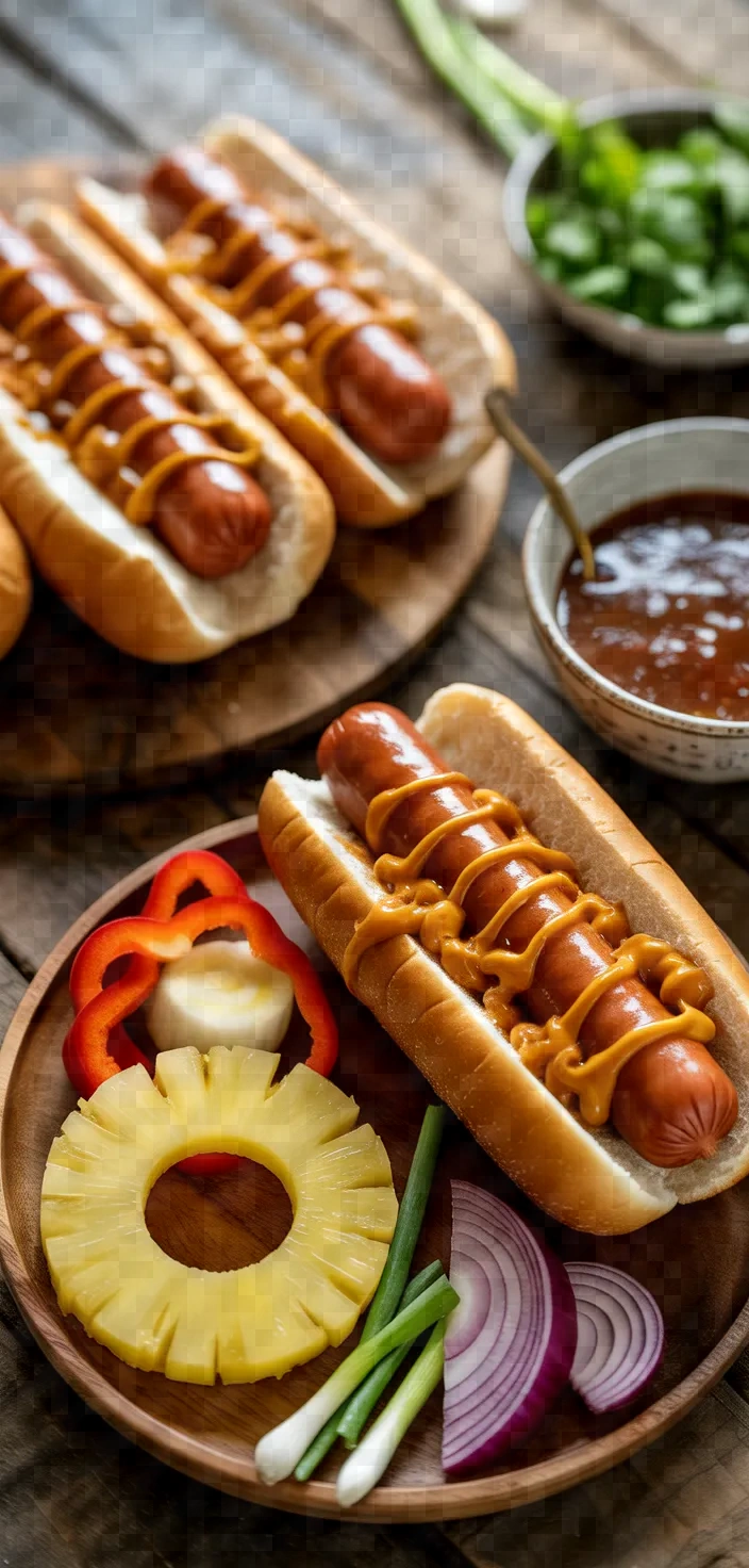 Ingredients photo for Hawaiian Hotdog Recipe
