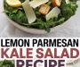 Lemon Parmesan Kale Salad Recipe